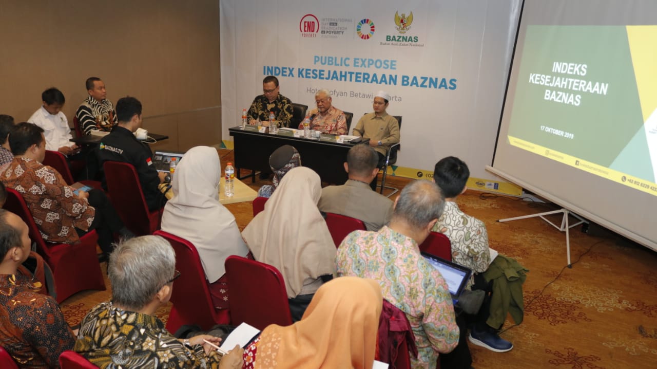 Kajian Indeks Kesejahteraan Baznas, Penyaluran Zakat Tingkatkan ...