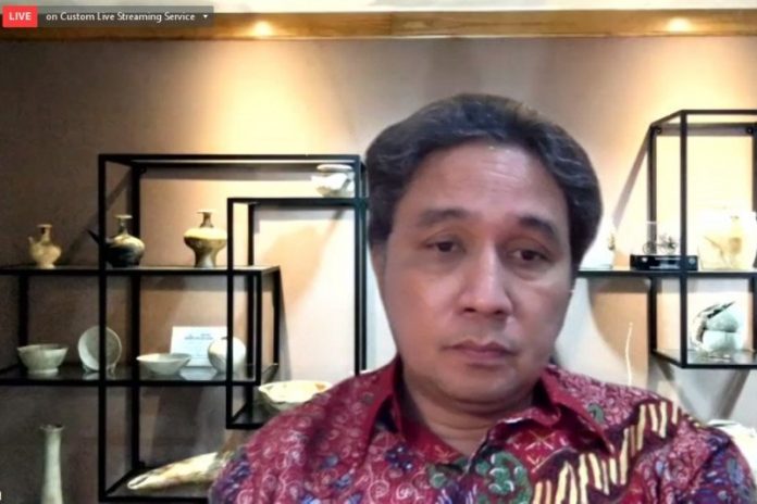 Direktur Jenderal Kebudayaan Kemendikbud Hilmar Farid dalam taklimat media di Jakarta, Rabu (2/9/2020). Foto: internet