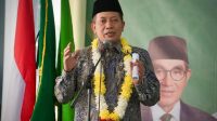 Wamenkop Ferry Juliantono saat hadir di Halal Bihalal 1446 Hijriah DPW Syarikat Islam Jatim.
